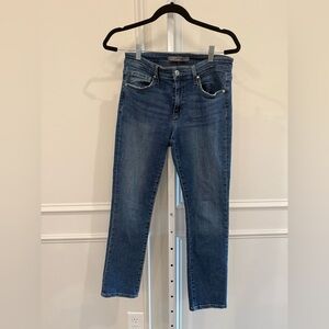 Joe's Jeans Dark Blue Ankle & Cropped